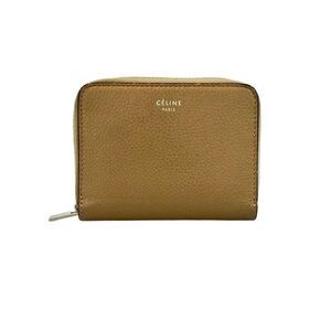 Celine Round Zipper Coin Purse Women's Celine